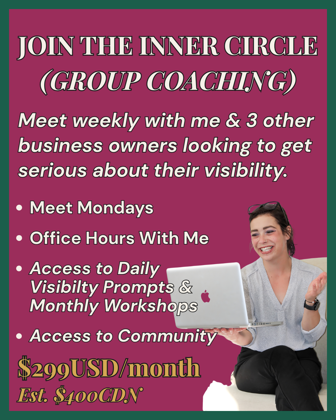 Join the Inner Circle: Group Coaching, The Authentic Connection